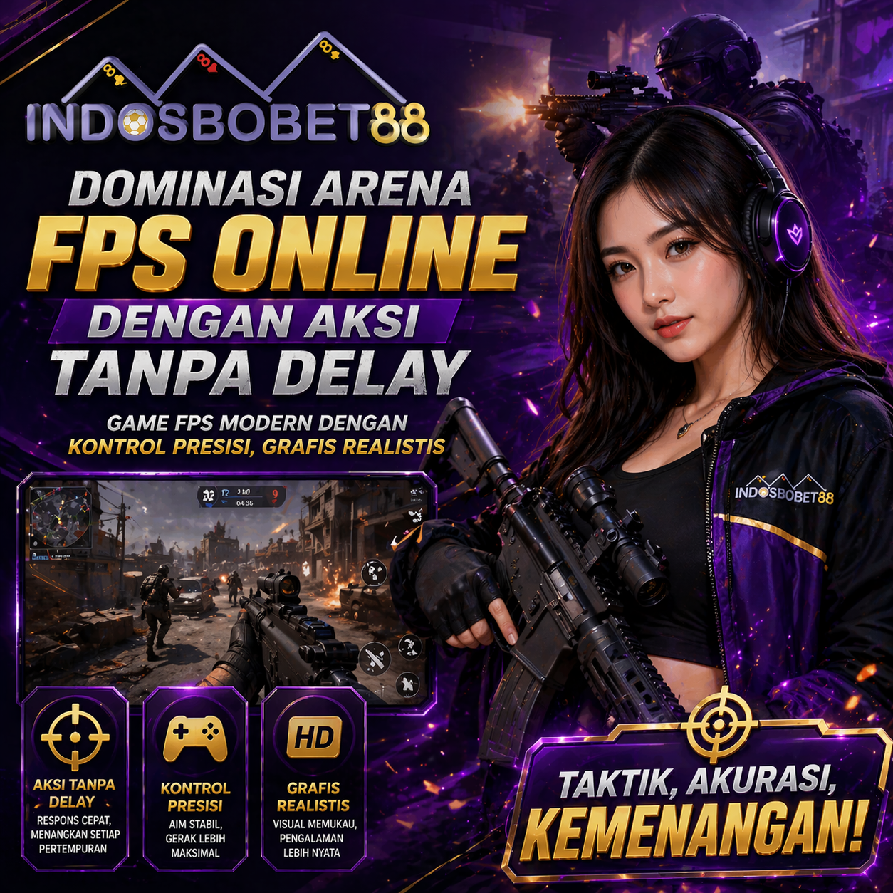 INDOSBOBET88 | Dominasi Arena FPS Online dengan Aksi Tanpa Delay